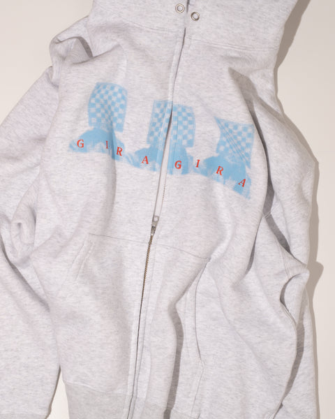 GIRAGIRA Heavy Weight Hoodie Grey
