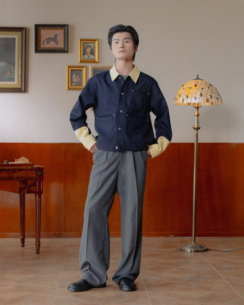 Hustler Work Jacket Navy
