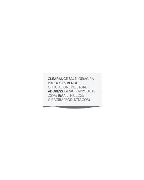 Clearance Sales